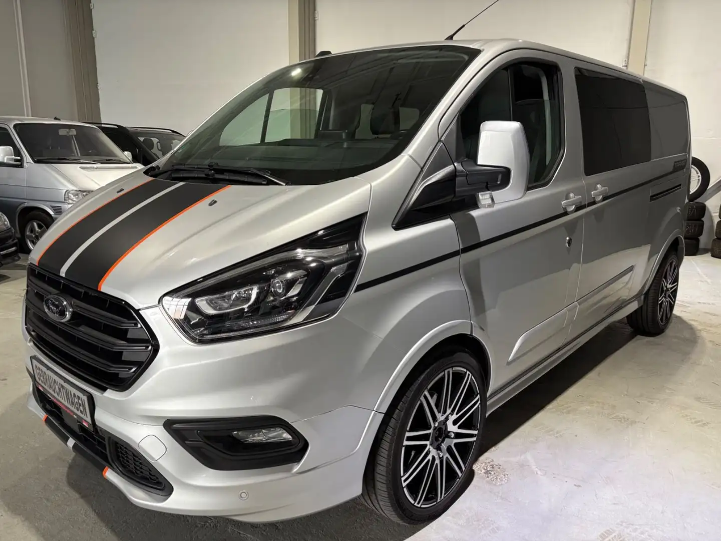 Ford Transit Custom DoKa Mixto L2 20 Zoll !!!!! Silber - 1