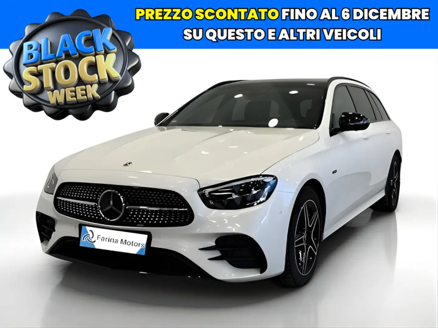 Mercedes-Benz E 300 de S.W. Auto EQ-Power Business Sport Bianco - 1