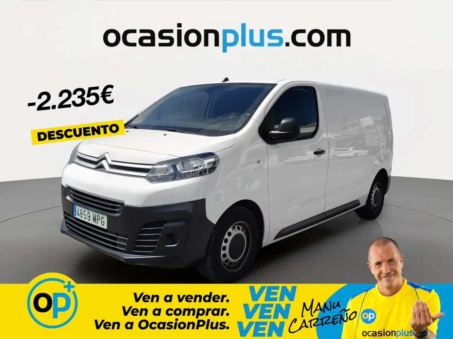 Citroen Jumpy Fg. 1.5 BlueHDI Talla M S&S 120 Blanco - 1