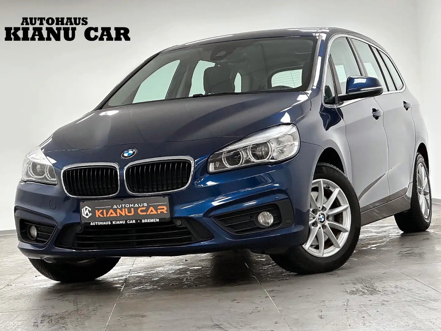 BMW 218 Advantage.NAVI.AHK.LED.KAM.7SITZ Blau - 1
