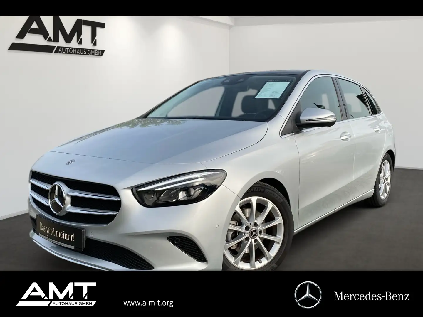 Mercedes-Benz B 180 B 180 Progressive+Pano+AHK+LED+Kamera+HighEnd Navi Silber - 1