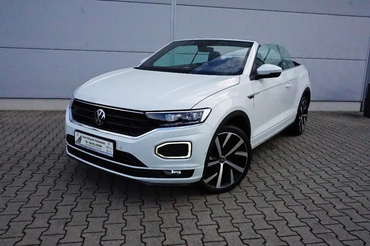 Volkswagen T-Roc Cabrio R-Line 1.5 l TSI 6-Gang Navi,LED,RFK,ACC, миниатюра 5