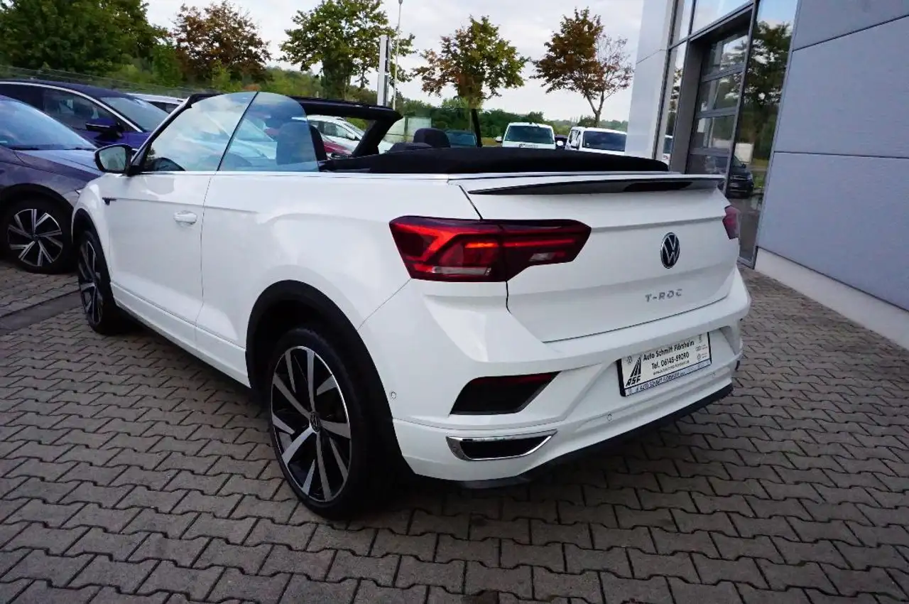 Volkswagen T-Roc Cabrio R-Line 1.5 l TSI 6-Gang Navi,LED,RFK,ACC, миниатюра 13