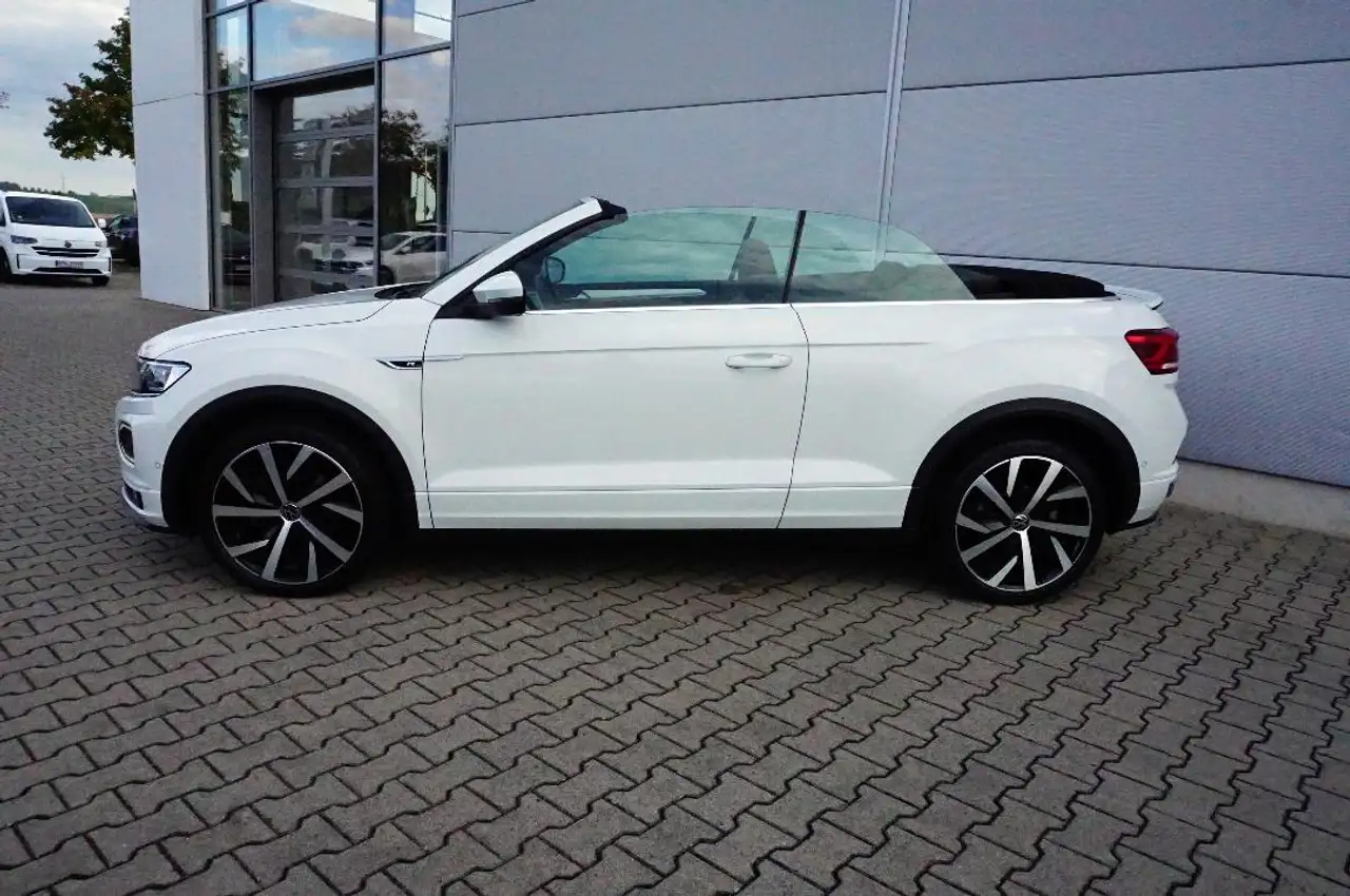 Volkswagen T-Roc Cabrio R-Line 1.5 l TSI 6-Gang Navi,LED,RFK,ACC, миниатюра 11