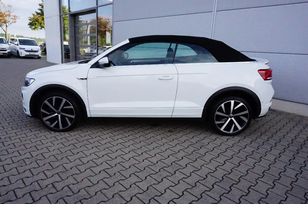 Volkswagen T-Roc Cabrio R-Line 1.5 l TSI 6-Gang Navi,LED,RFK,ACC, миниатюра 12