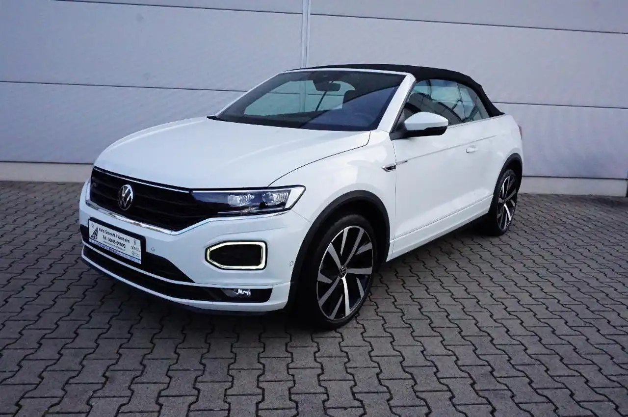Volkswagen T-Roc Cabrio R-Line 1.5 l TSI 6-Gang Navi,LED,RFK,ACC, миниатюра 10