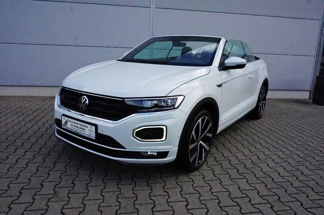 Volkswagen T-Roc Cabrio R-Line 1.5 l TSI 6-Gang Navi,LED,RFK,ACC, миниатюра 9