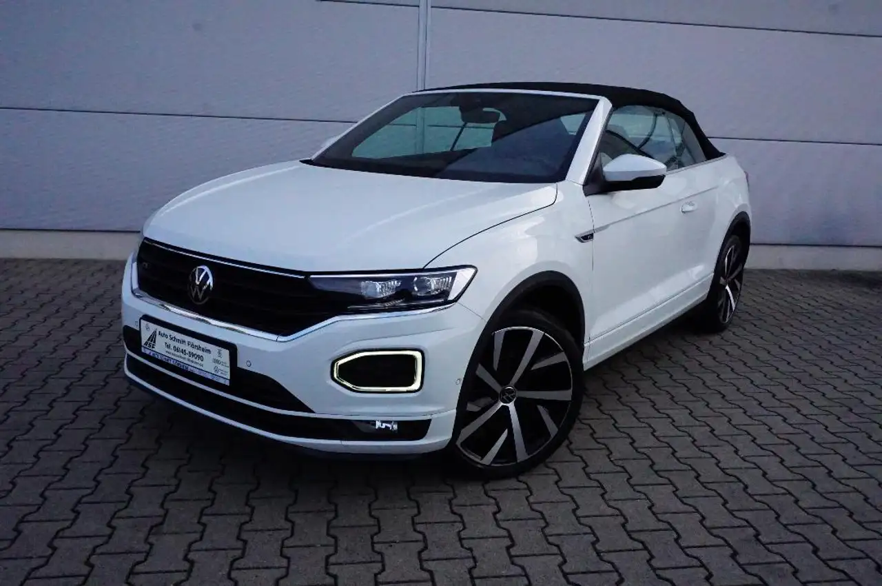 Volkswagen T-Roc Cabrio R-Line 1.5 l TSI 6-Gang Navi,LED,RFK,ACC, миниатюра 3