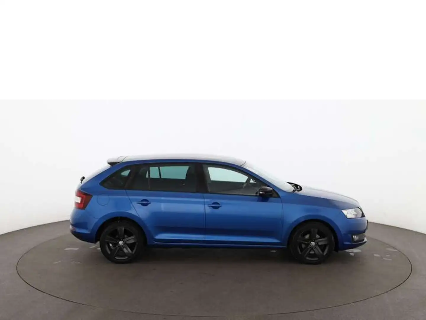 Skoda Rapid/Spaceback Rapid 1.6 TDI Spaceback sport SKY XENON SITZHZG Azul - 2