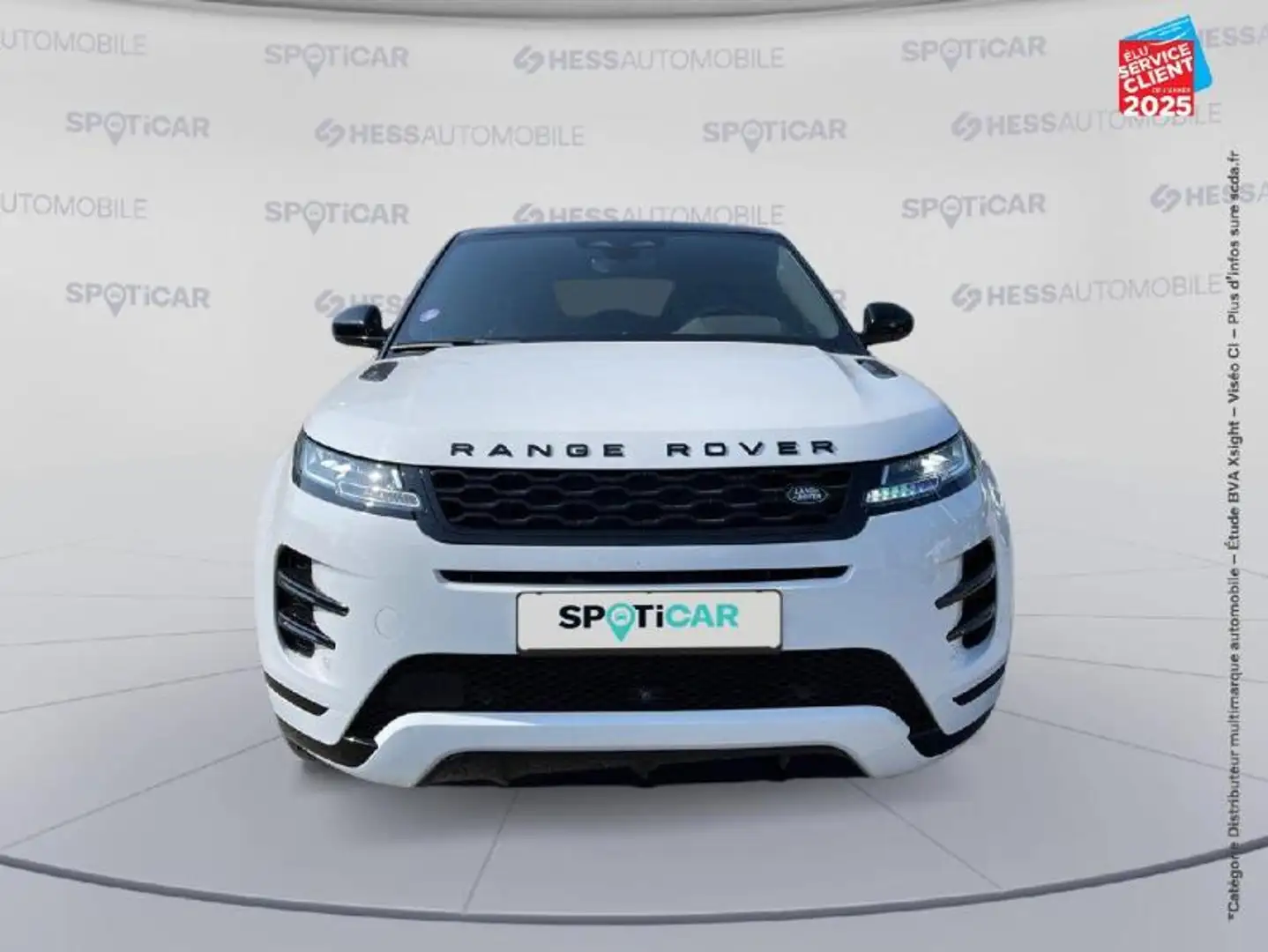 Land Rover Range Rover Evoque 2.0 P 200ch Flex Fuel R-Dynamic S AWD BVA Sieges cuir GPS Camera Blanc - 2