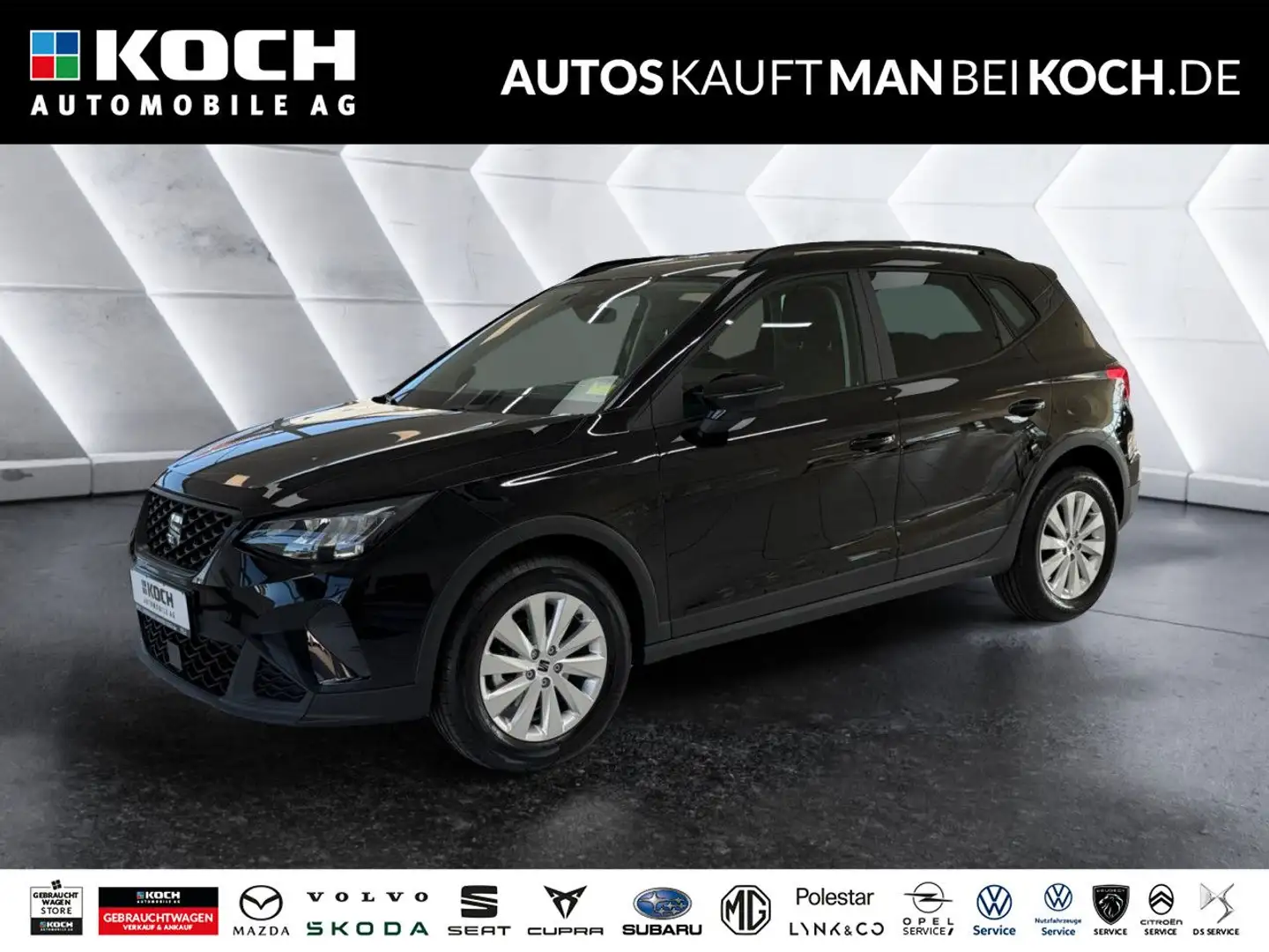SEAT Arona 1.0 TSI Vamos LED FULL-LINK SHZ PDC Schwarz - 1