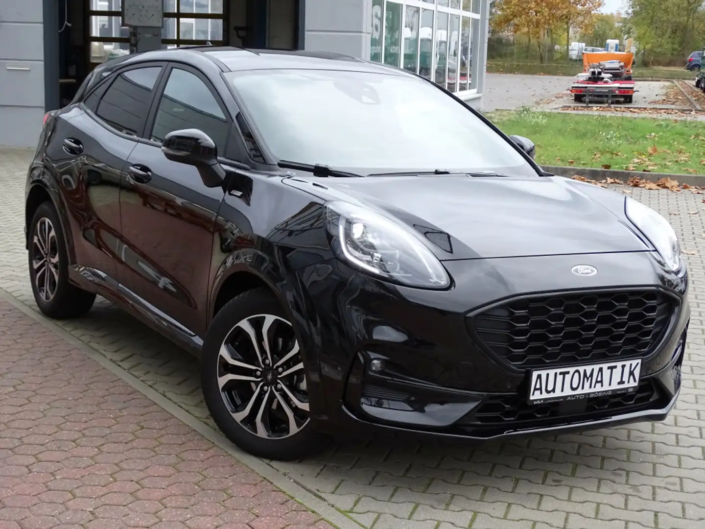 Ford Puma ST-Line Mh.Auto.-Tempom.-SHZ-LHZ-Klima-NAVI Schwarz - 2
