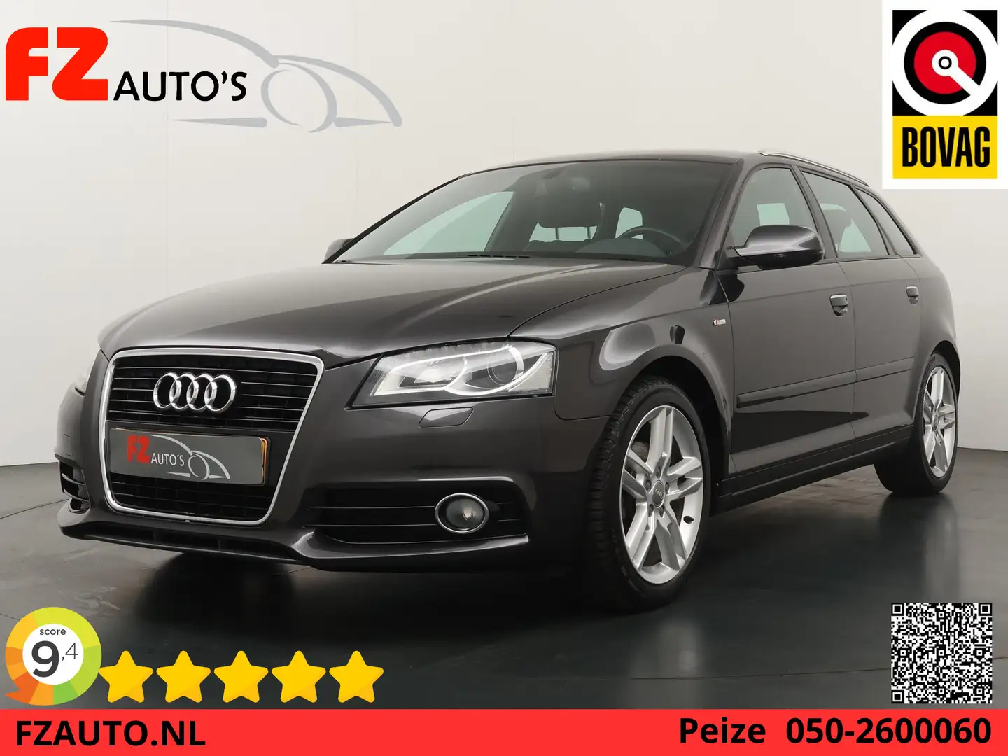 Audi A3 Sportback 1.2 TFSI S Edition - Navigatie - Xenon - Grijs - 1
