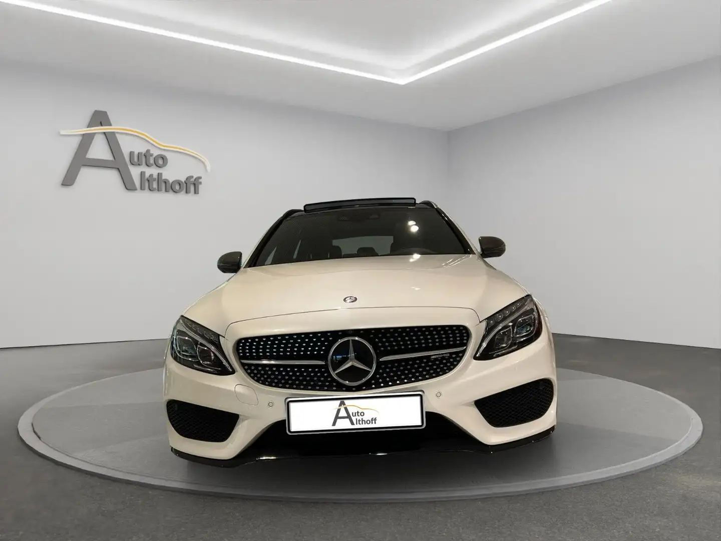 Mercedes-Benz C 43 AMG C43 AMG T Aut. AHK COMAND ILS 360° PANO KAM HUD White - 2