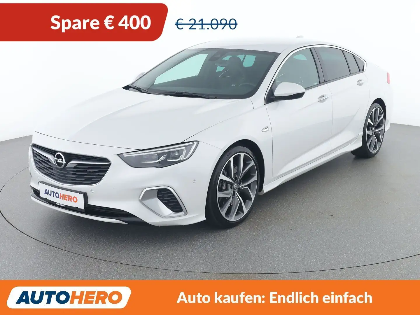 Opel Insignia 2.0 SIDI Turbo GSi 4x4 Weiß - 1