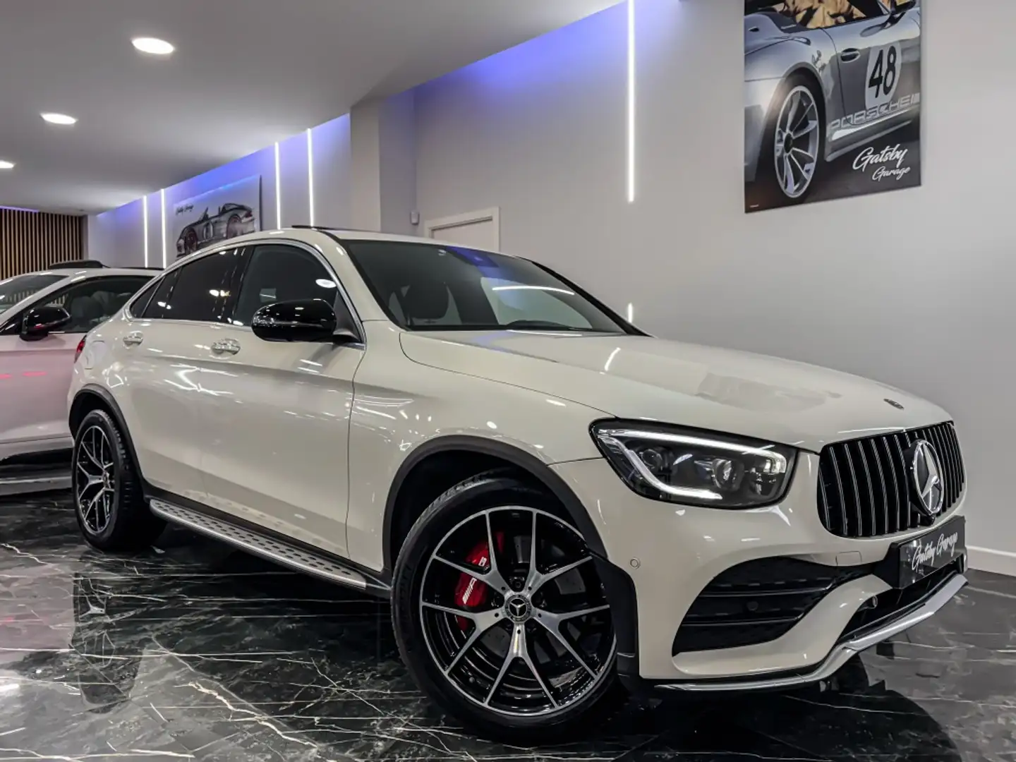 Mercedes-Benz GLC 220 Coupé 220d 4Matic 9G-Tronic Blanc - 2