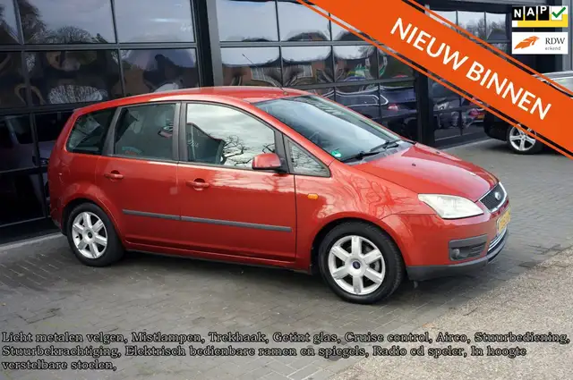 Ford Focus C-Max 1.8-16V Futura, Airco, CC, Elek pakket, Trekhaak