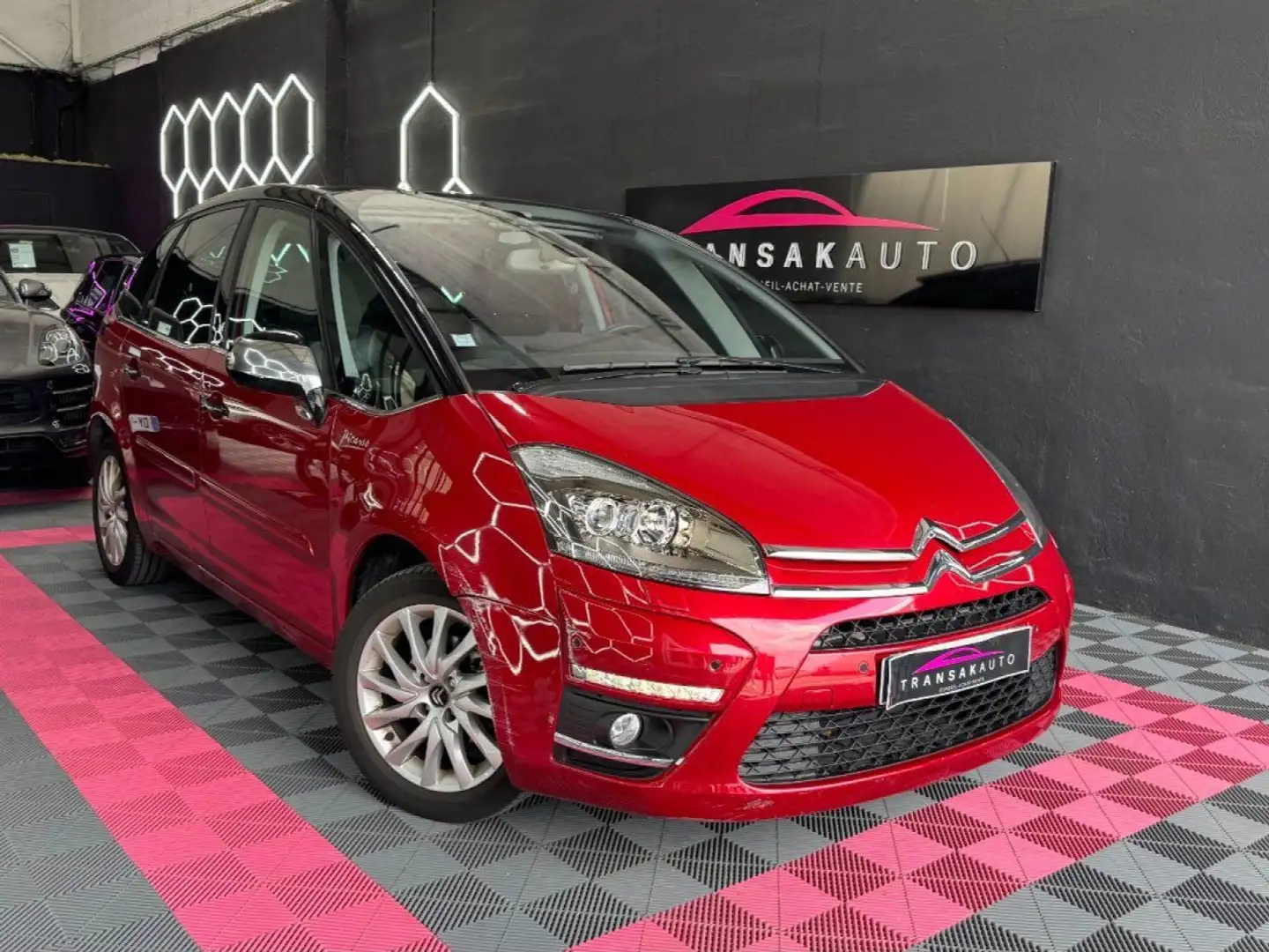 Citroen C4 Picasso Exclusive 1.6 HDi 110 ch ~ Radar AV et AR ~ Régula Roşu - 1