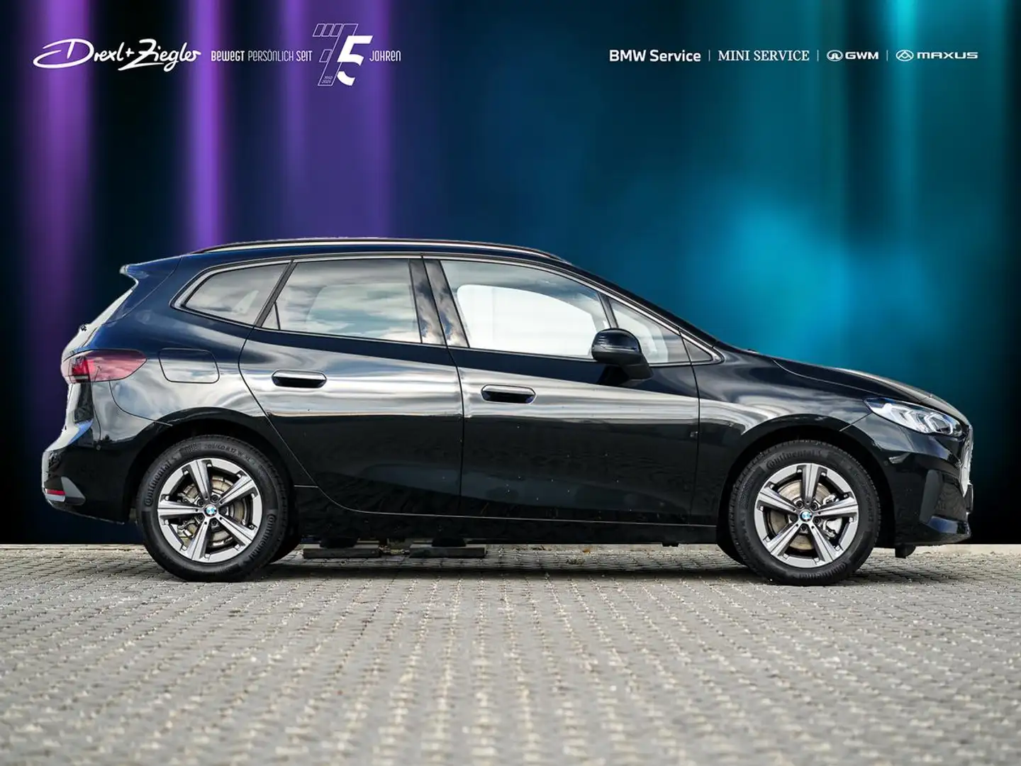 BMW 218 218i Active Tourer Travel GSD AHK LKH RFK DAB 17" Schwarz - 2