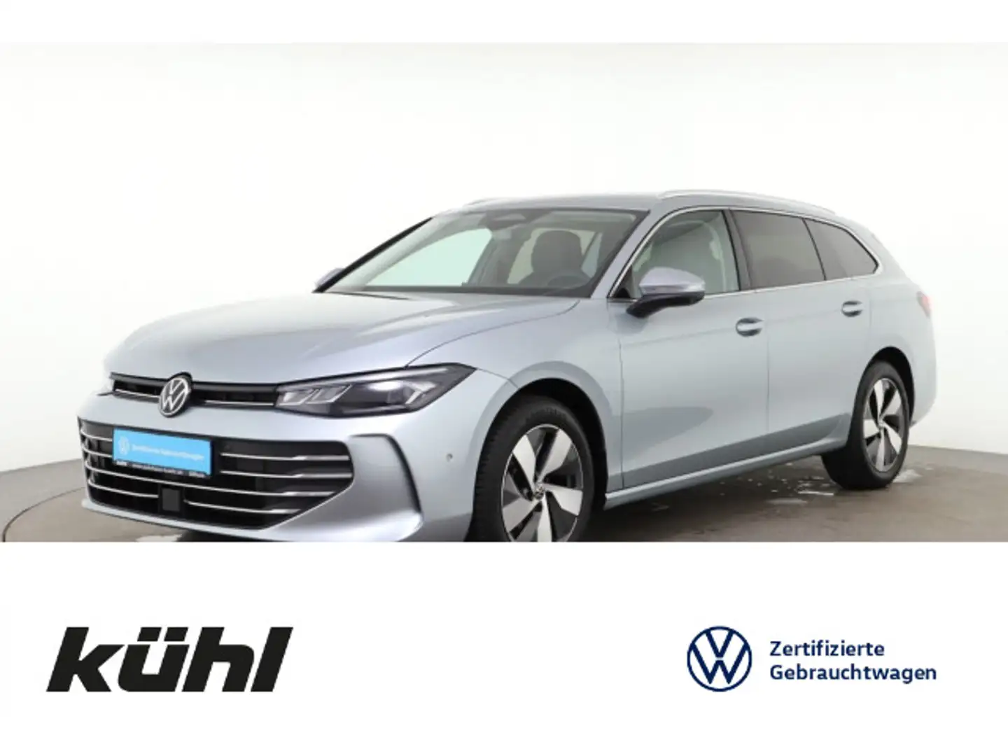Volkswagen Passat Variant 1.5 eTSI DSG Business AHK LED ACC Zilver - 1