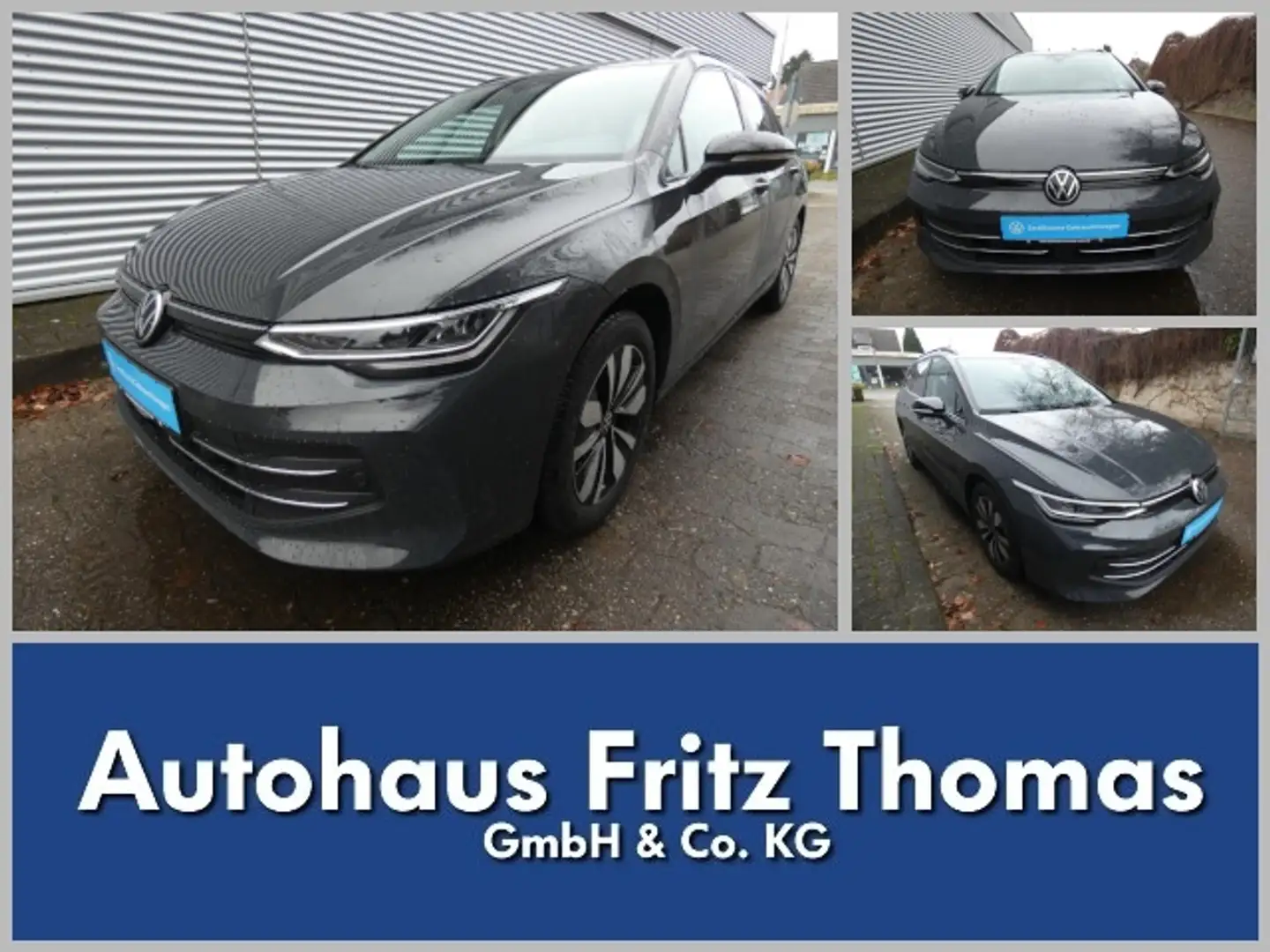 Volkswagen Golf VIII Variant 1.5 eTSI Goal LED AHK PDC SHZ ACC Kli Grau - 1