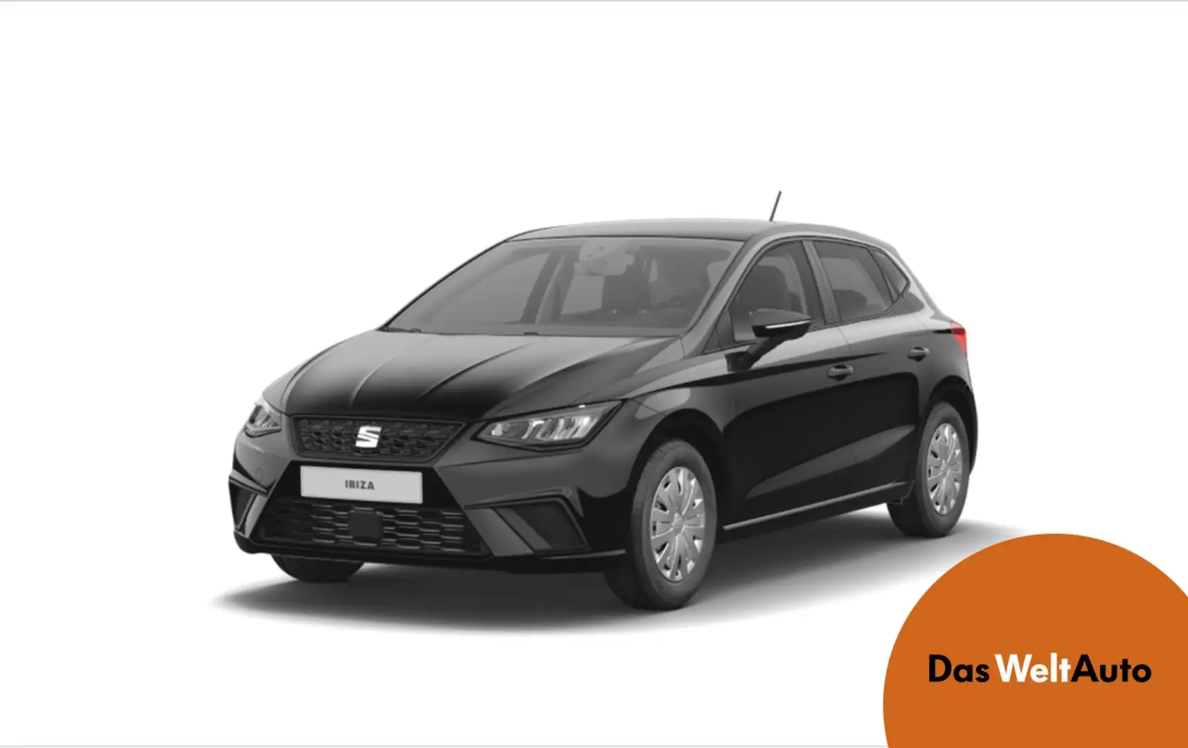 SEAT Ibiza Reference 1.0 TSI Zwart - 1