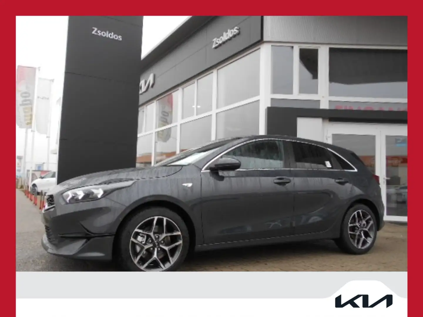 Kia Ceed / cee'd ceed 1,0 T-GDI GPF Silber Grau - 1