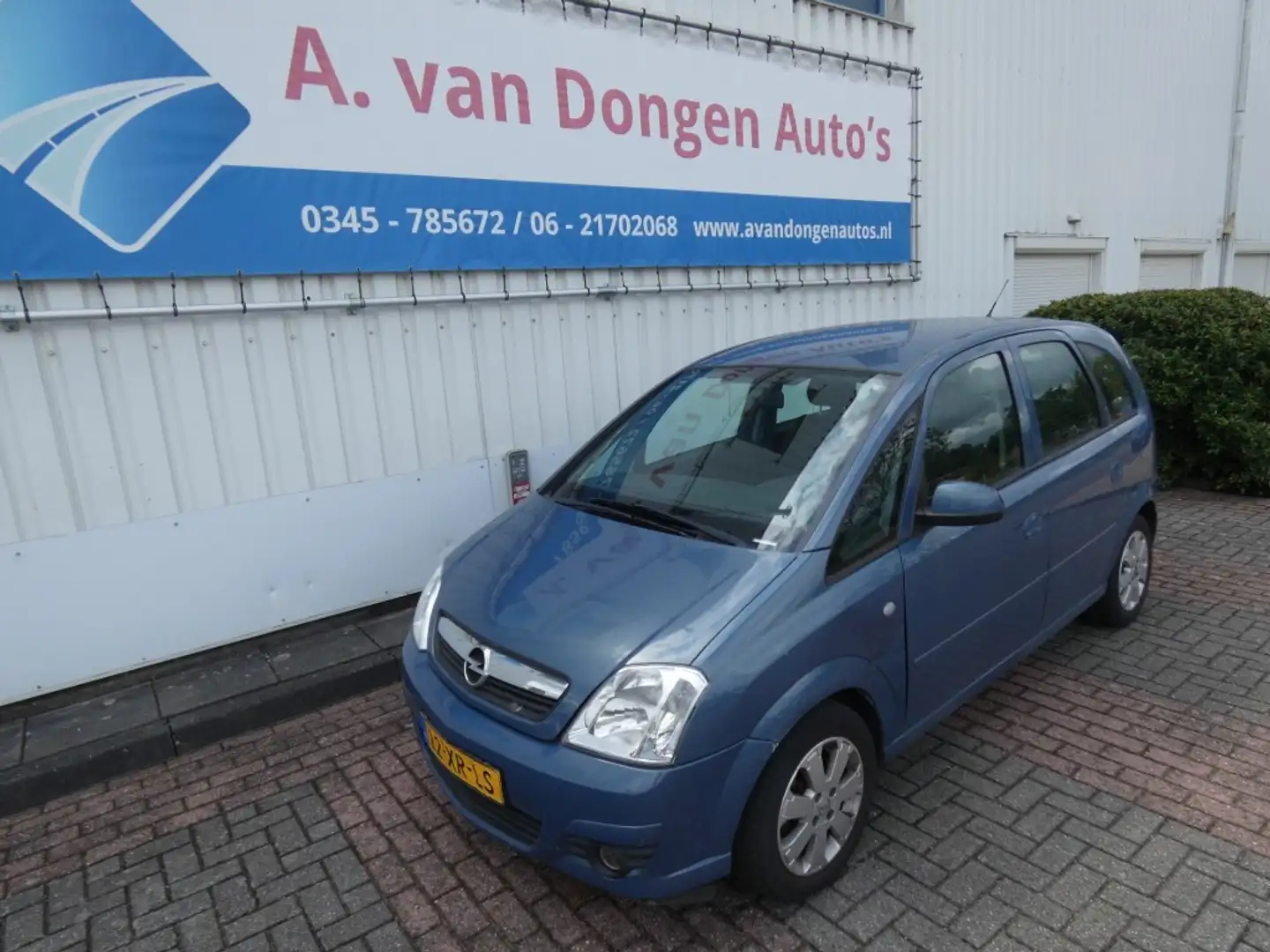 Opel Meriva 1.4-16V TEMPTATION,Airco,Trhaak,1e Eignr,APK 27-8- Bleu - 2
