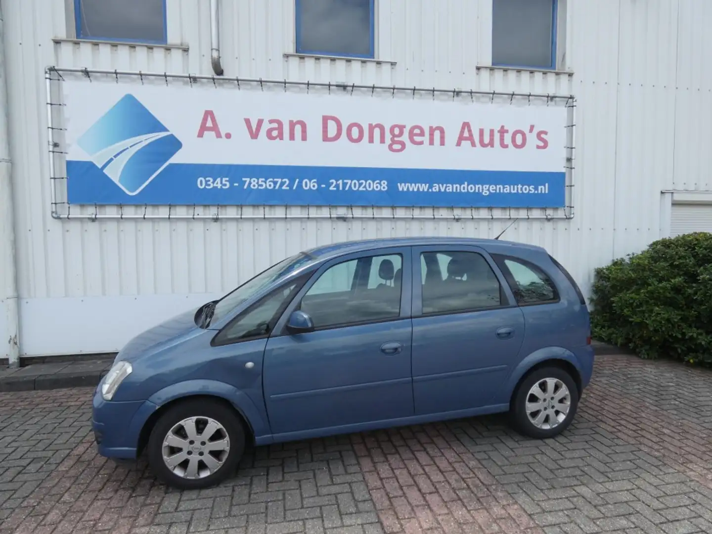 Opel Meriva 1.4-16V TEMPTATION,Airco,Trhaak,1e Eignr,APK 27-8- Bleu - 1