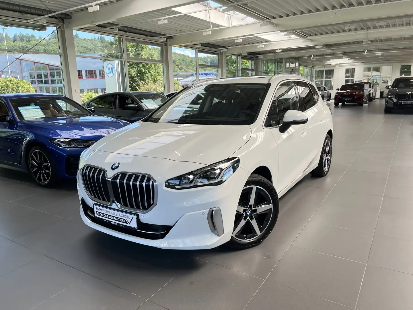 BMW 223 d xDrive Active Tourer Luxury Line AHK/Pano/Aktivs Blanco - 1