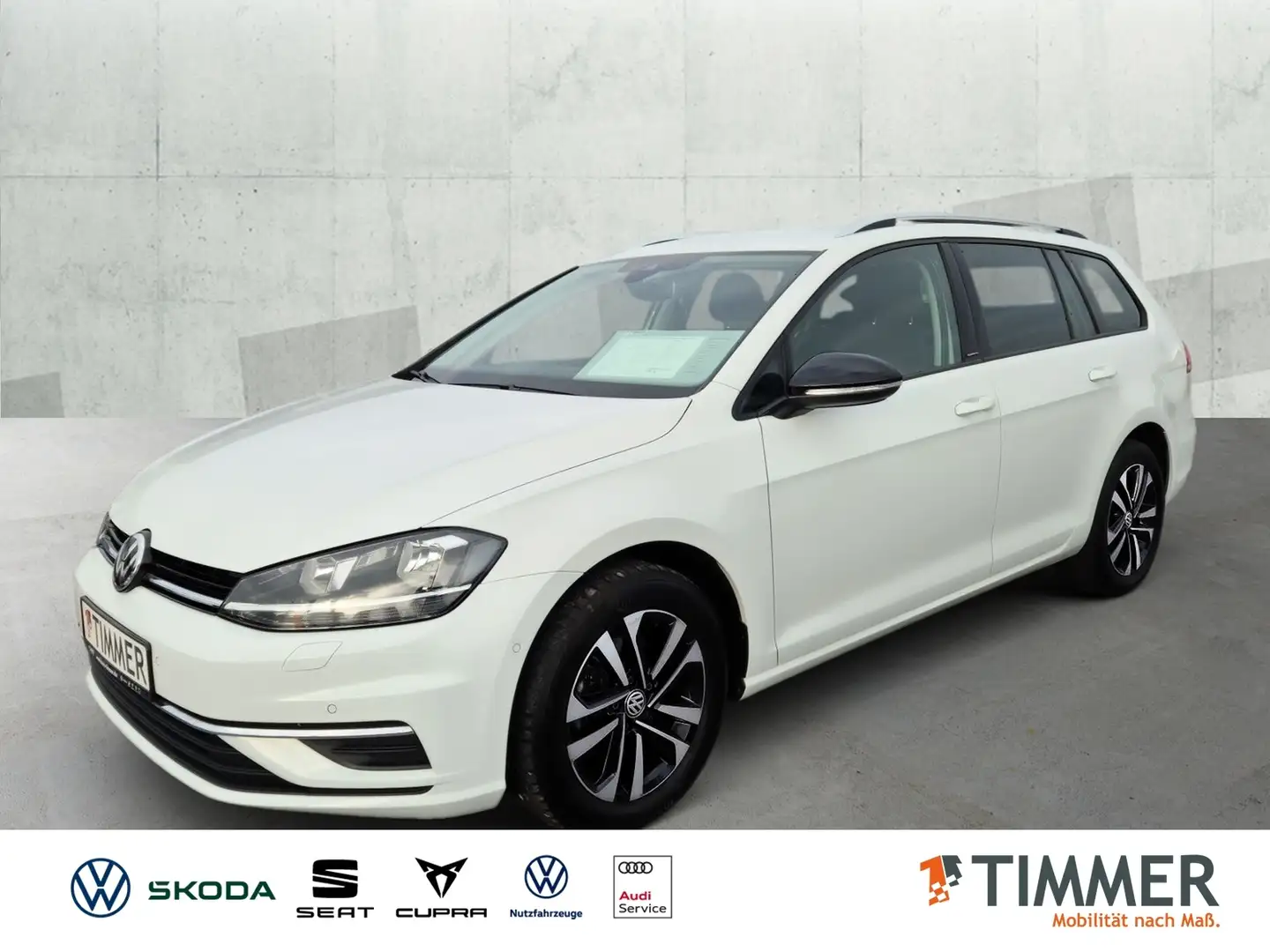 Volkswagen Golf Variant VII Variant 1.6 TDI IQ.DRIVE *ACC *NAVI *SHZ *LM Blanc - 1