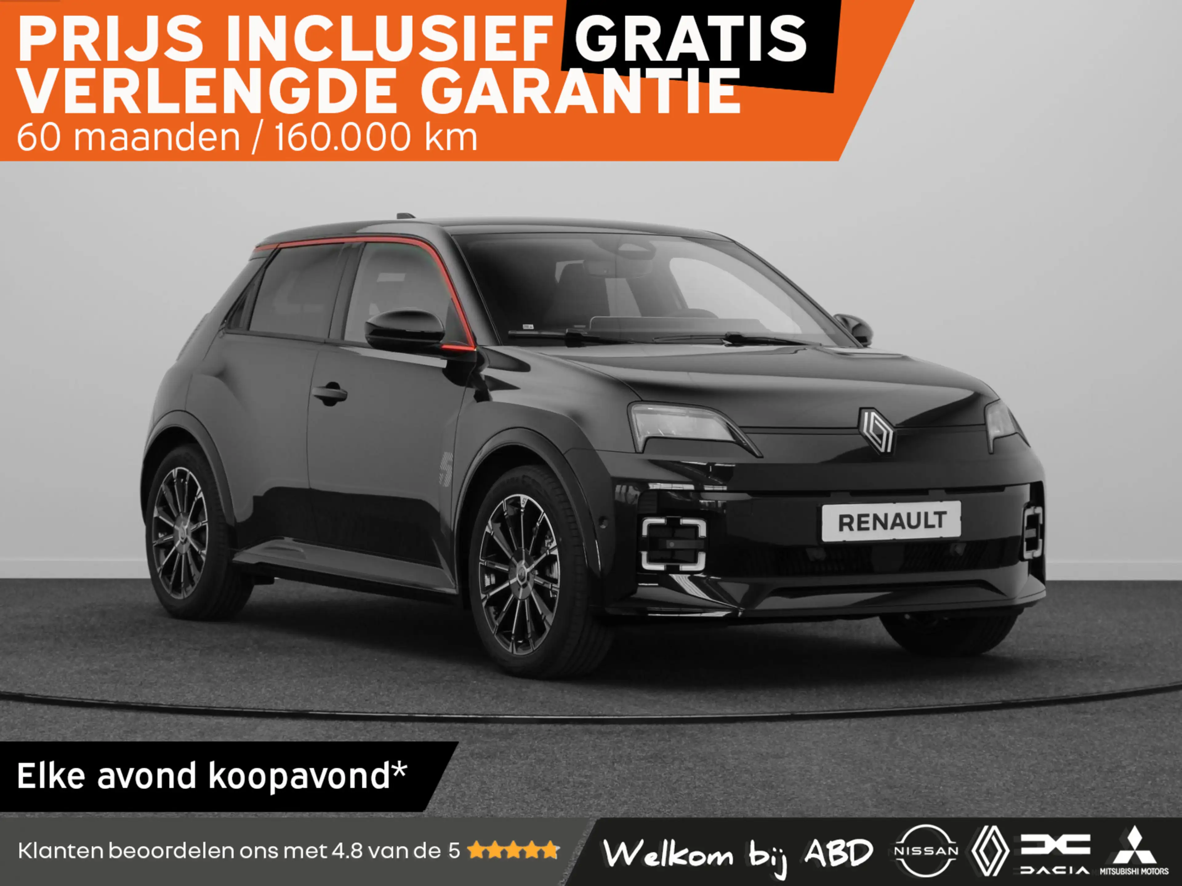 Renault R 5 urban range iconic cinq 40 kWh | Vijf jaar garanti