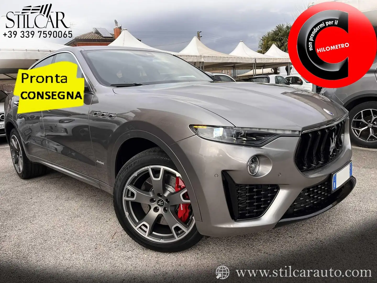 Maserati Levante 3.0 V6 Gransport 350cv Automatica Benzina Gris - 1