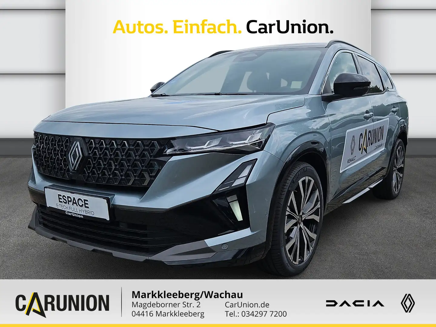 Renault Espace 6 Iconic Full Hybrid E-Tech 200 5-Sitzer Grau - 1