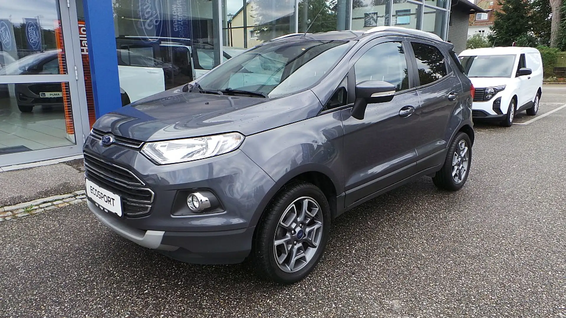 Ford EcoSport 1,0 EcoBoost Titanium Grau - 1