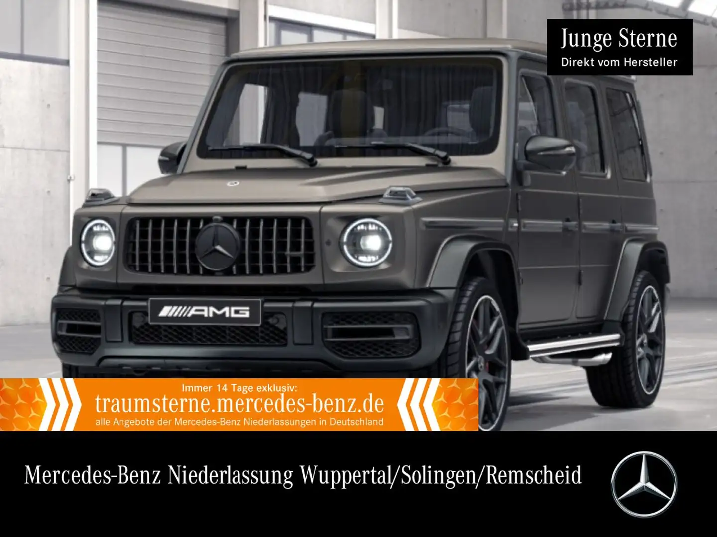 Mercedes-Benz G 63 AMG G 63 NIGHT+DRIVERS+GSD+360+AHK+MULTIBEAM+STHZG+22" Grau - 1