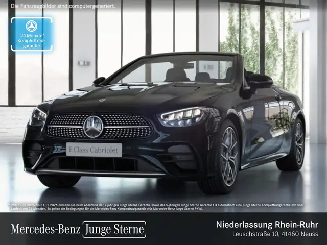Mercedes-Benz E 200 Cabrio AMG+360+LED+STHZG+19"+TOTW+9G