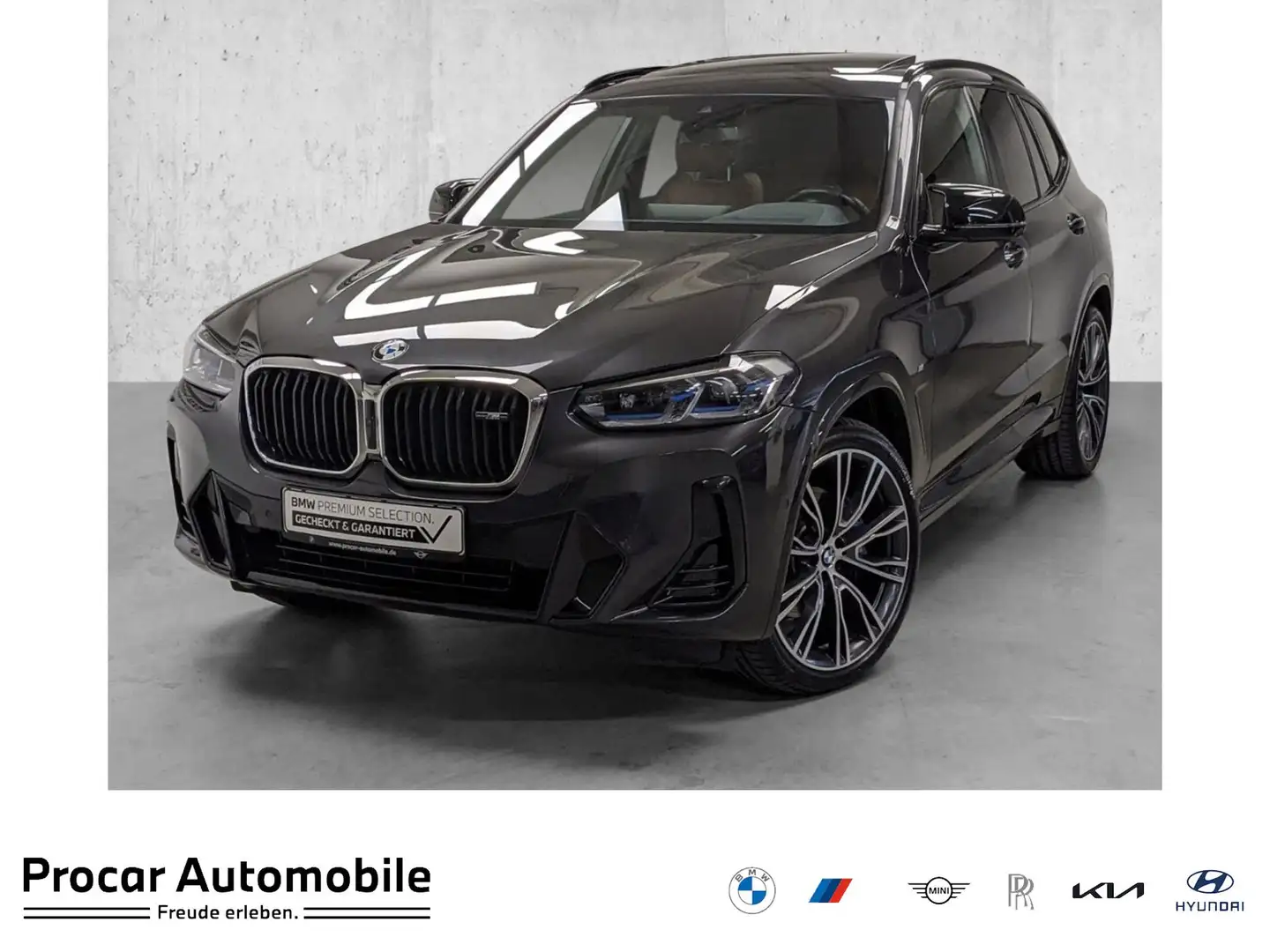 BMW X3 M 40d Pano Laser HuD 360° PA+ DA 21'' DAB Grau - 1