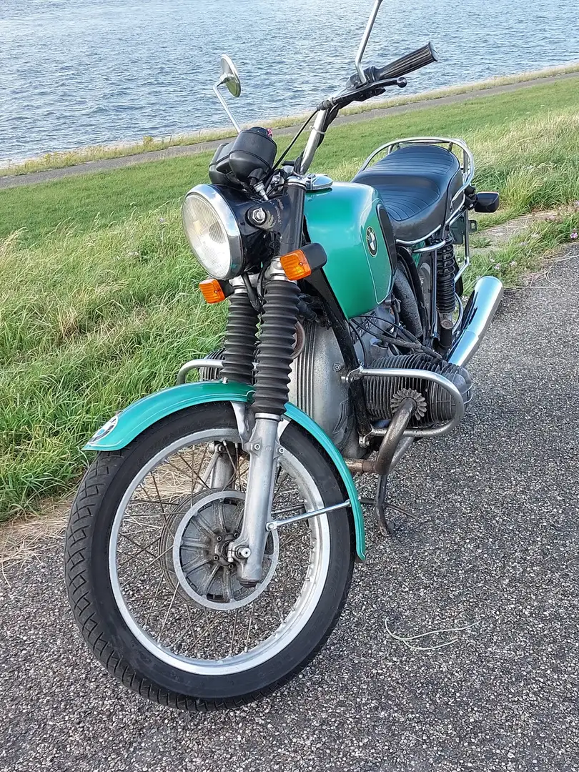 BMW R 60/6 Oldtimer tourmotor  1976 Vert - 1