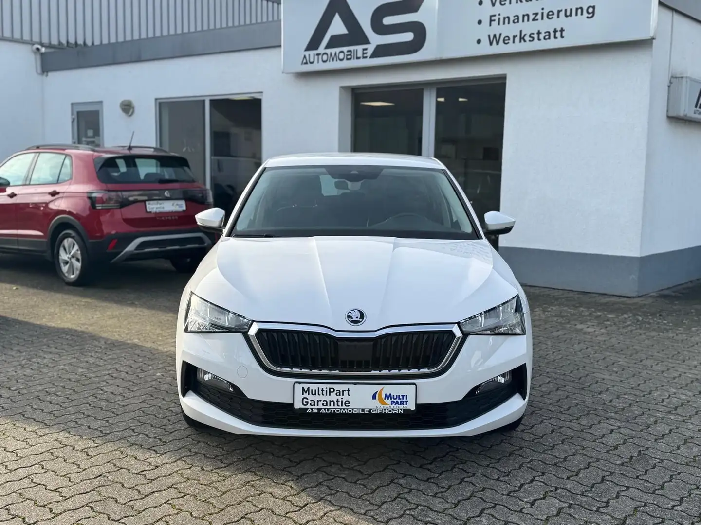 Skoda Scala 1.0 TSI Drive 125 Navi Virtual LED SHZ LM" Blanco - 2