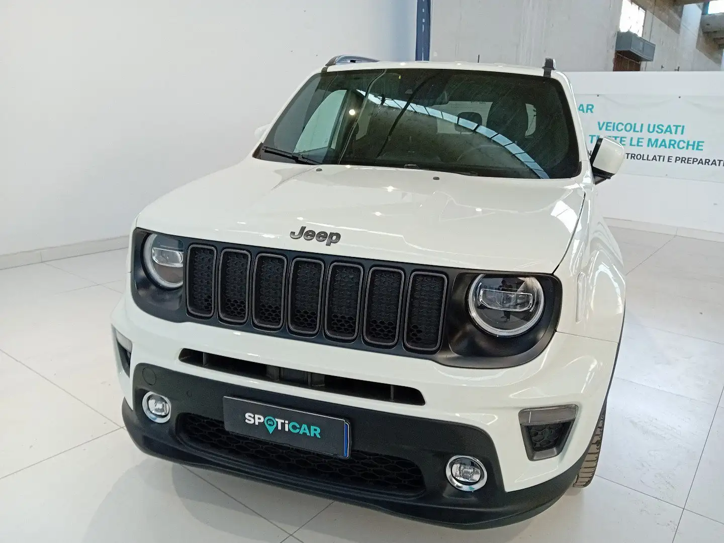 Jeep Renegade Renegade 1.6 Mjt DDCT 120 CV S Blanc - 2