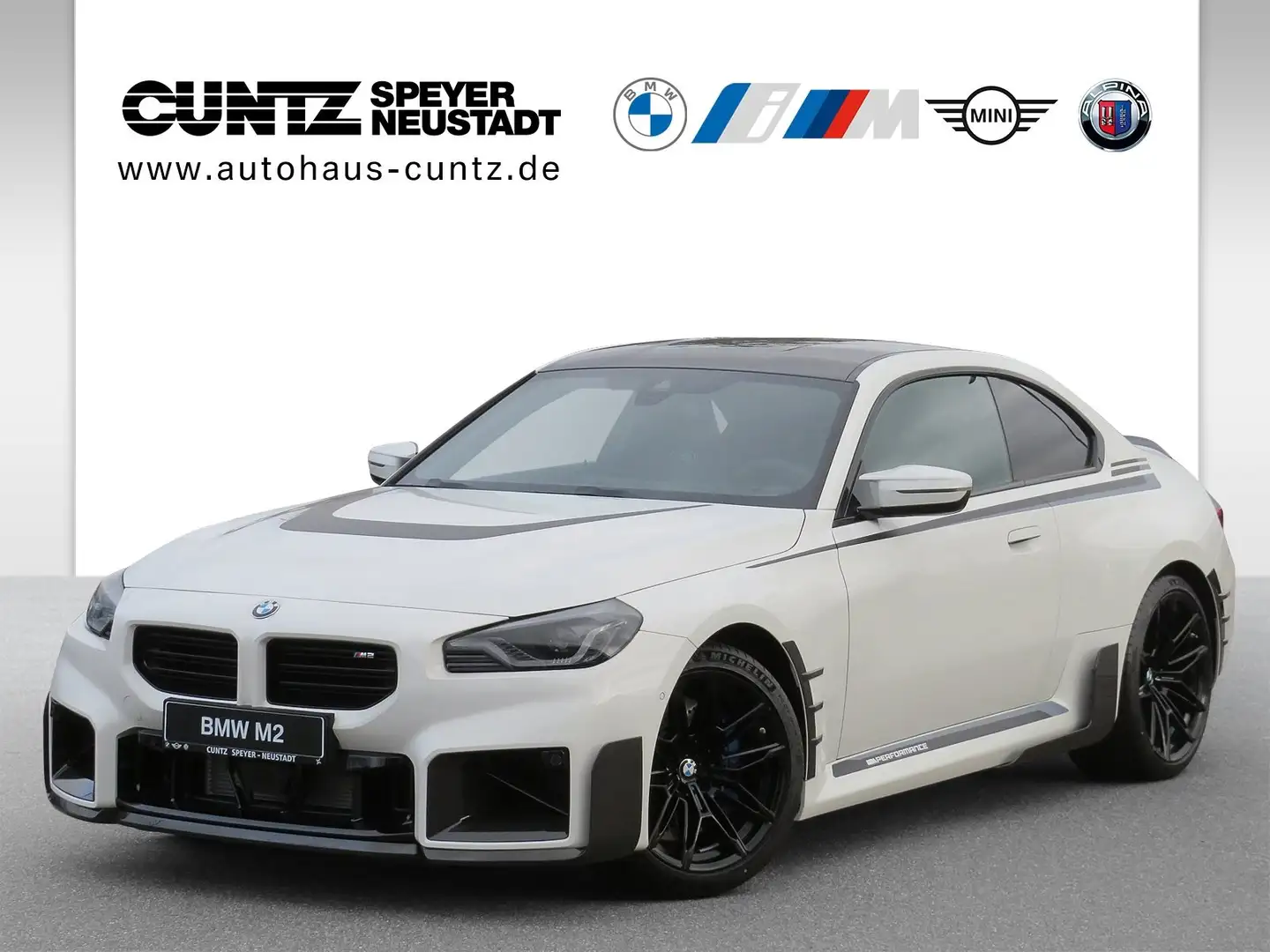 BMW M2 Coupé M Drivers P. Head-Up HK HiFi DAB LED Blanc - 1