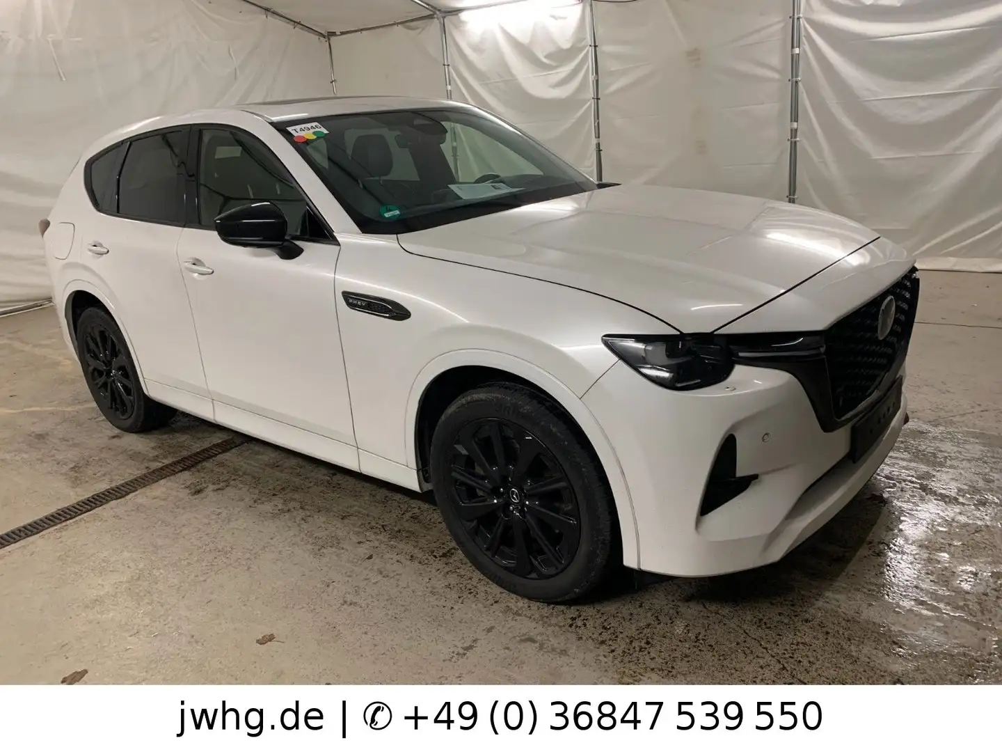 Mazda CX-60 Homura Hybrid AWD LED 20" HeadUp ACC Pano Weiß - 2