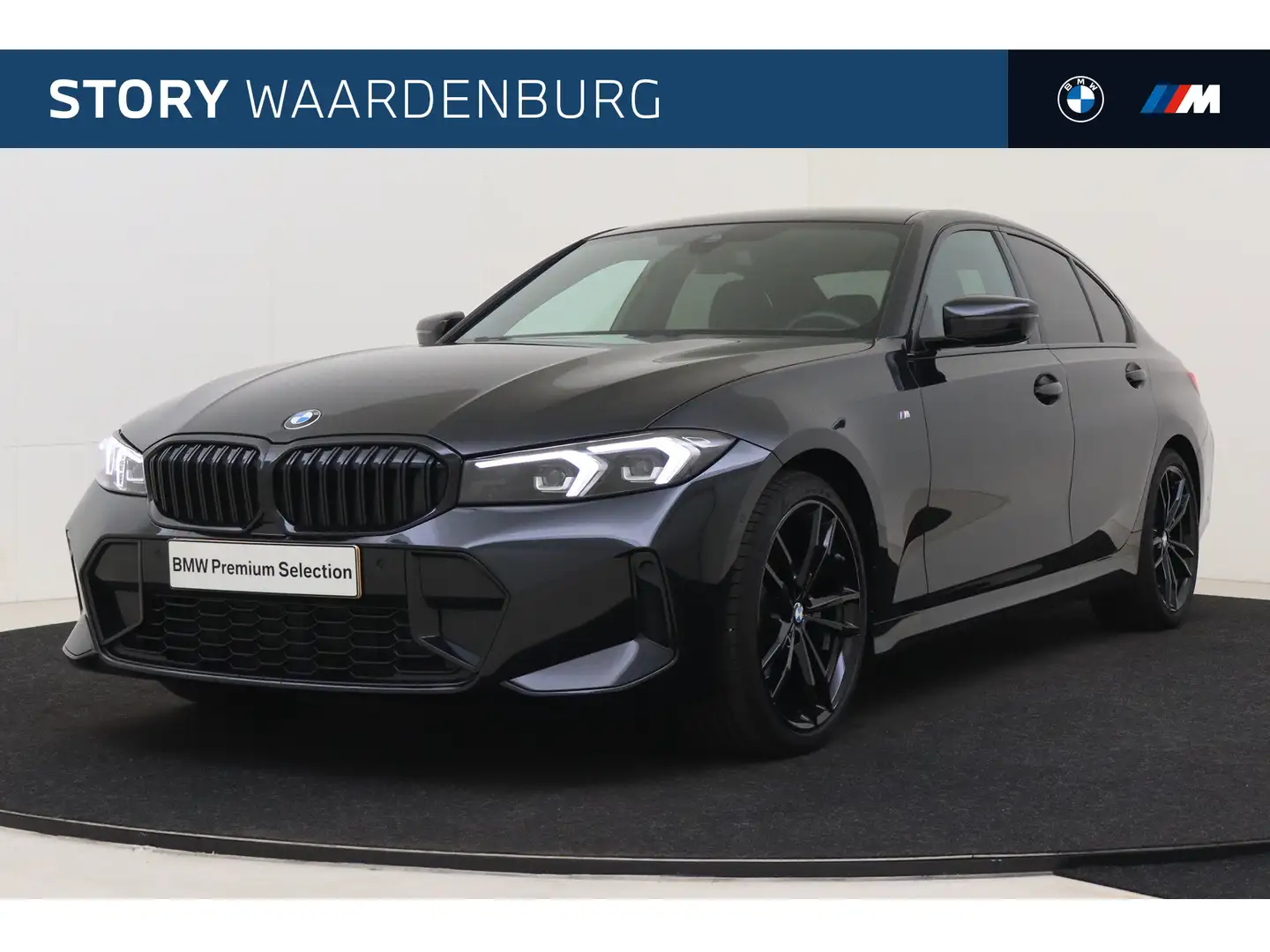 BMW 320 3 Serie 320i M Sport Automaat / Sportstoelen / Par Zwart - 1