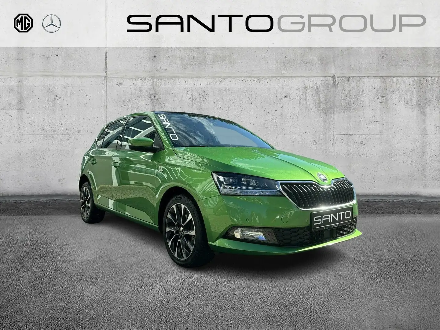 Skoda Fabia Fabia 1.0 TSI Drive 125 Best of PANO SHZ NAVI BT Grün - 1