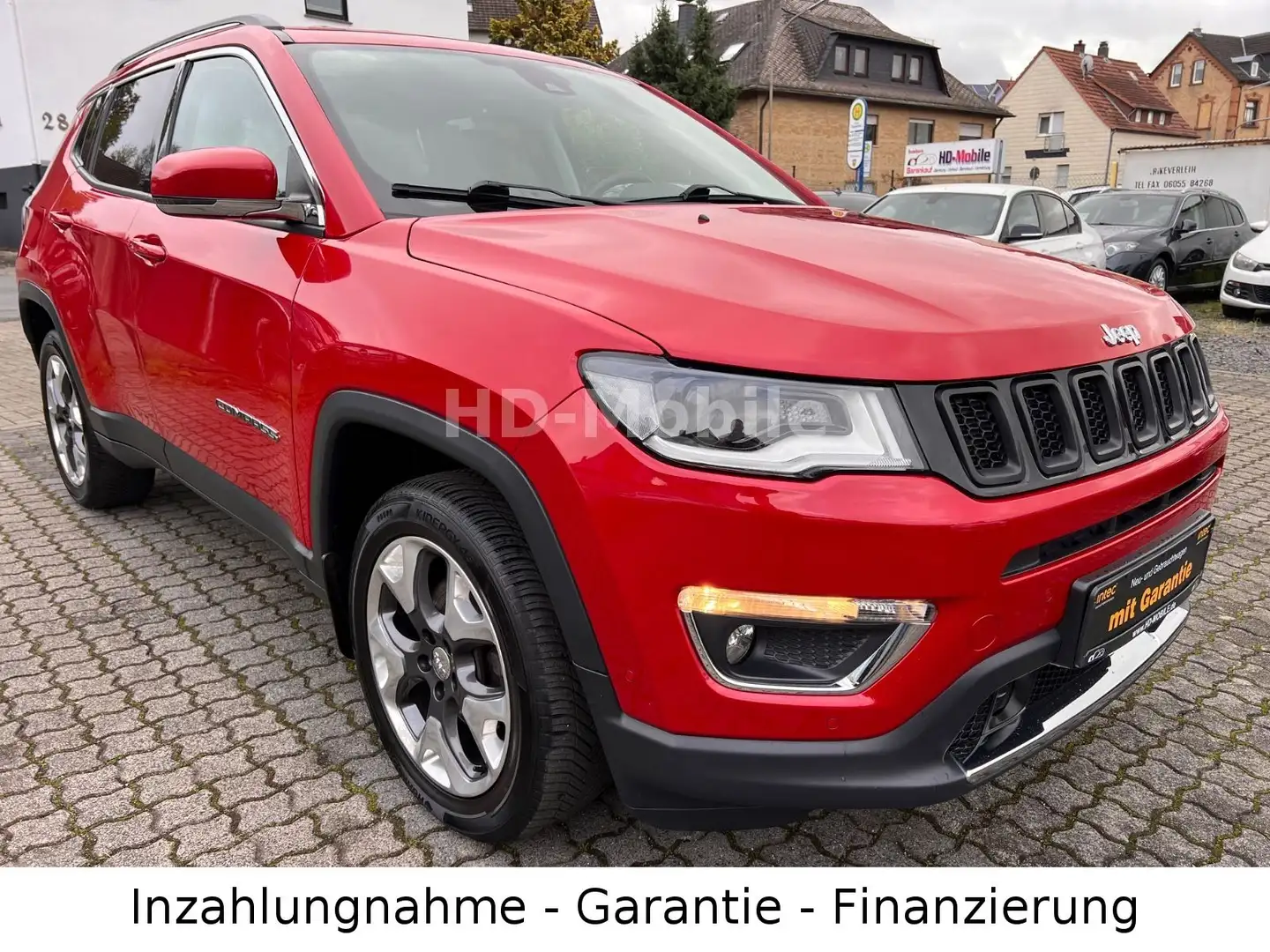 Jeep Compass Limited 4WD, Automatik, AHK Rot - 2