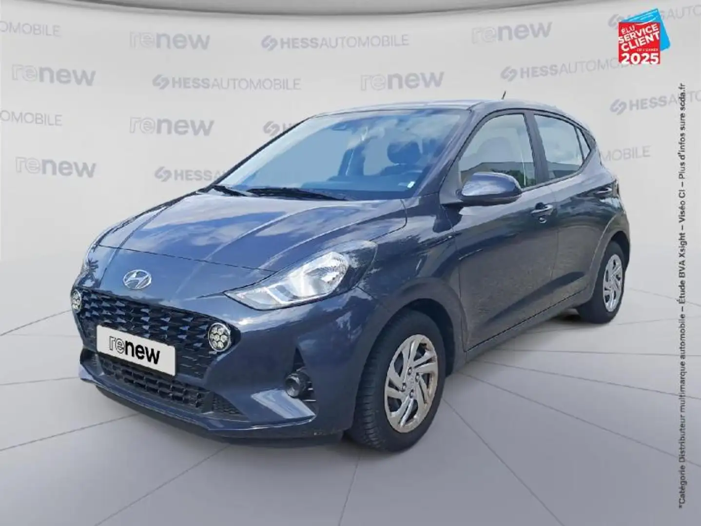 Hyundai i10 1.0 67ch ECO Intuitive Grau - 1