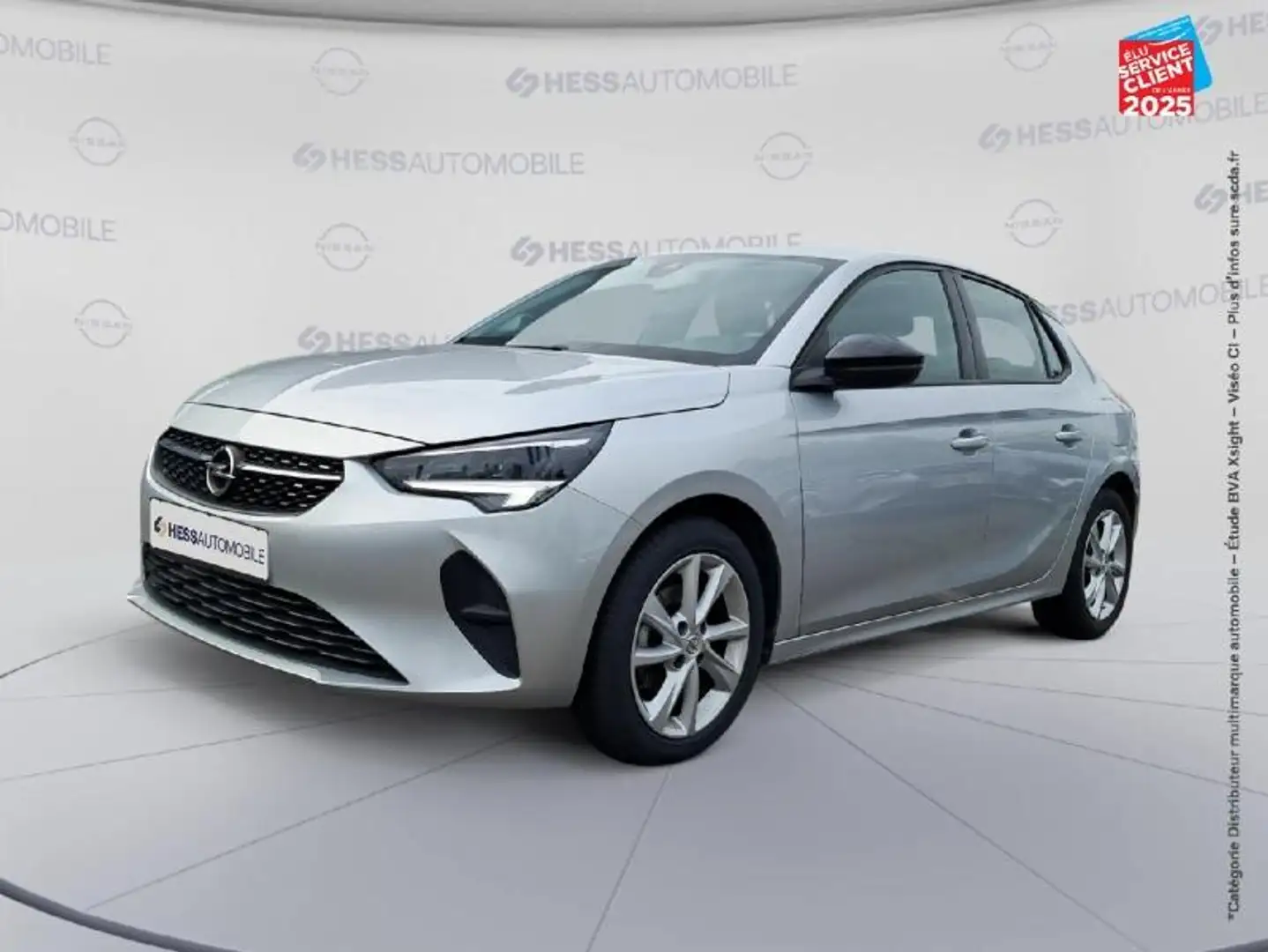 Opel Corsa-e 1.2 75ch Edition GPS Carplay Gris - 1
