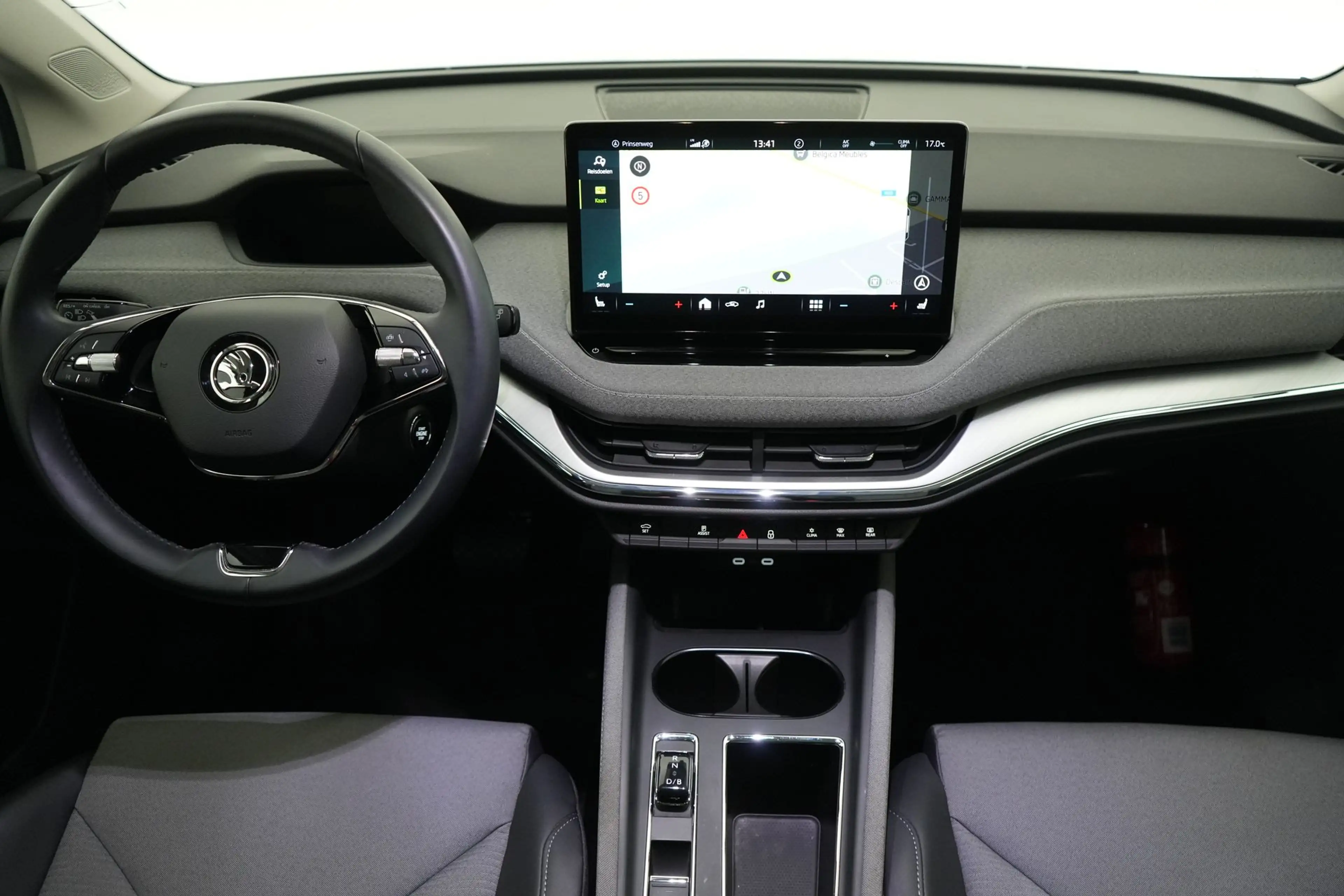 Skoda Enyaq IV 60 LEDER/STOF LED GPS PDC CAM Pano Keyless Verw — photo 13