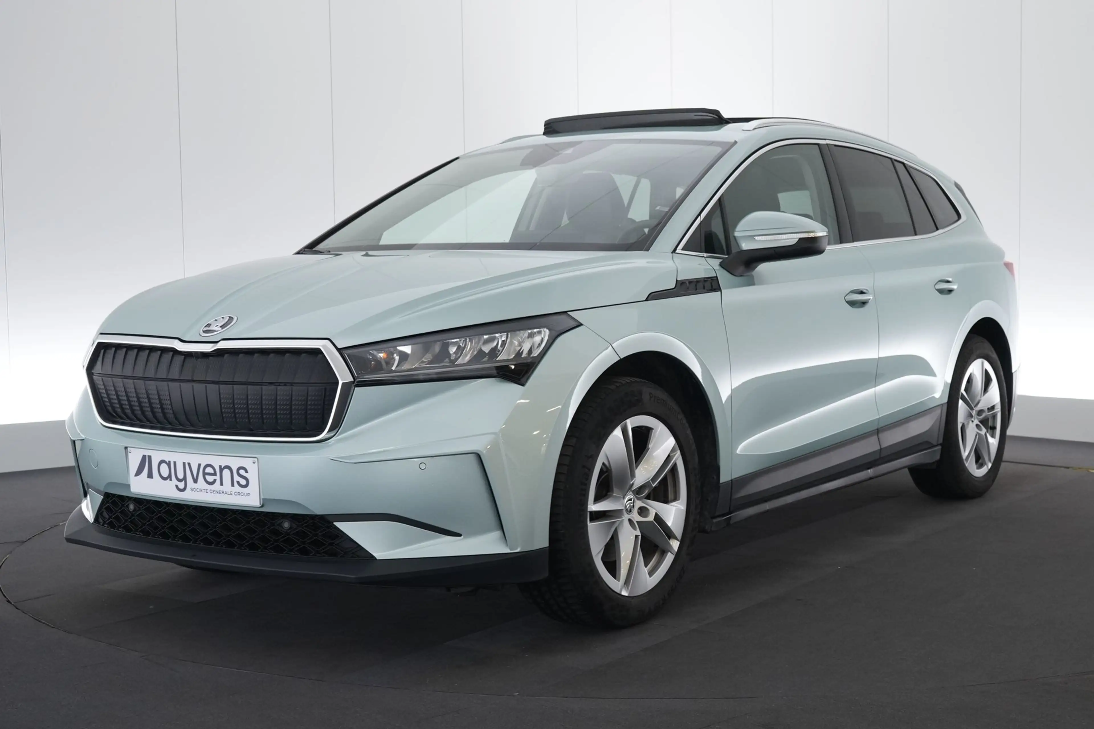 Skoda Enyaq IV 60 LEDER/STOF LED GPS PDC CAM Pano Keyless Verw